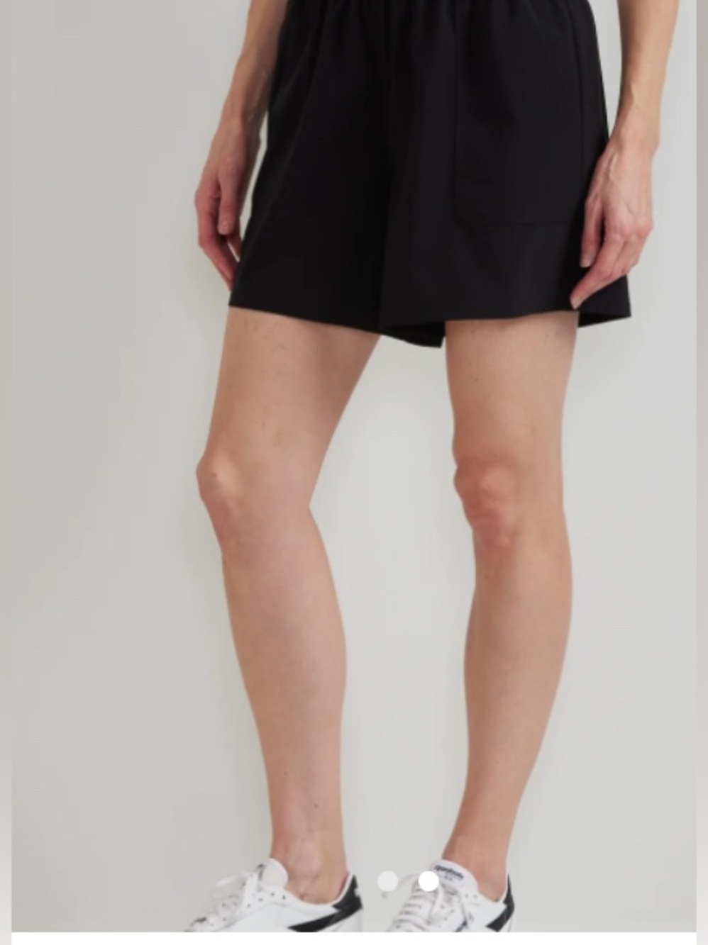 Eddie Bauer Women’s High Rise Black Departure Shorts NWT  Inseam 5”